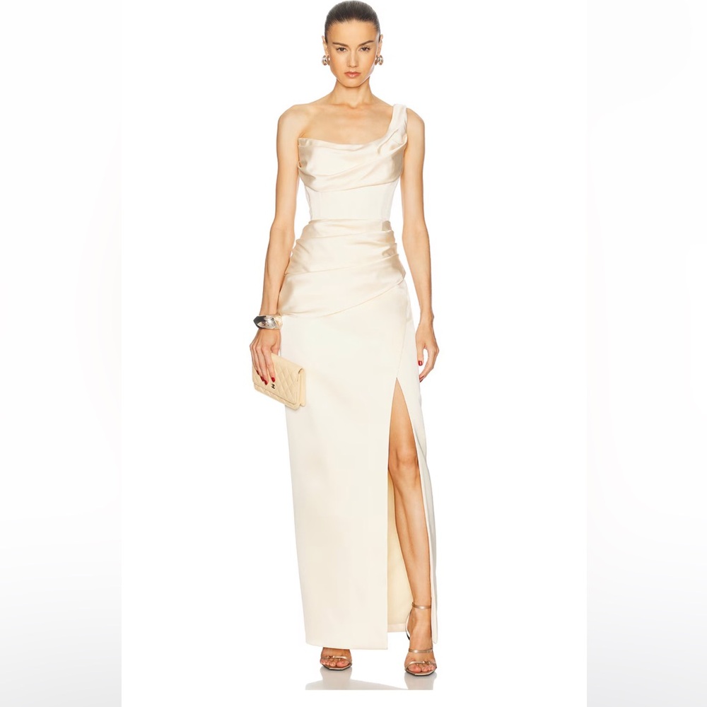 Rachel Gilbert Duke Gown in butter